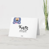 Carte Bien Teddy Bear (Dos)