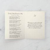 Carte Bienheureuse Marie "Belle Dame habillée en bleu" P (Intérieur)
