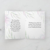 Carte Bienheureux Anniversaire Numéros 6:24-26 Bénédicti (Intérieur)