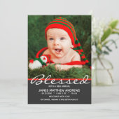 Carte Bienheureux Noël Naissance (Debout devant)