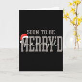 Carte Bientôt des couples drôles et fiancés assortis (Fleur jaune)