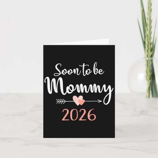 Carte Bientôt Être Maman 2026 (Devant)