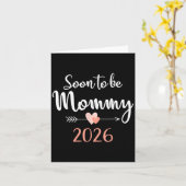Carte Bientôt Être Maman 2026 (Fleur jaune)