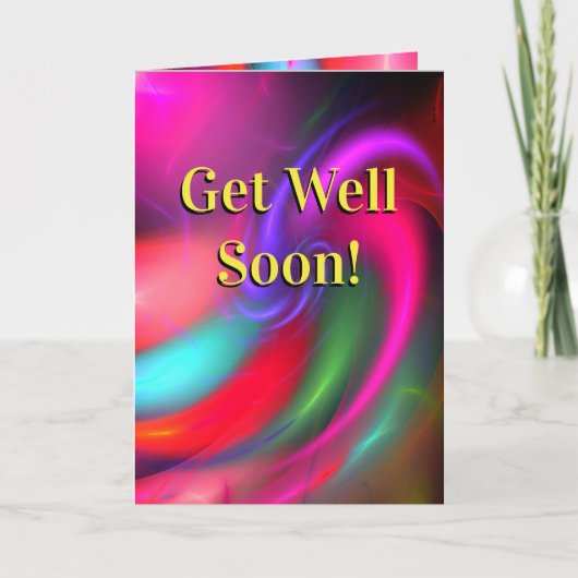 Carte Bientôt - Fireworks Design (Devant)