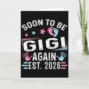 Carte Bientôt Gigi Encore Ét. 2026 Vintage Gigi 