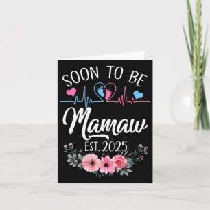 Carte Bientôt Mamaw 2025 Annonce de grossesse pour la pr