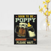 Carte Bientôt Ppy Est 2025 Annonce de Grossesse L  (Fleur jaune)