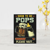 Carte Bientôt Ps Est 2025 Annonce de grossesse Lo  (Fleur jaune)