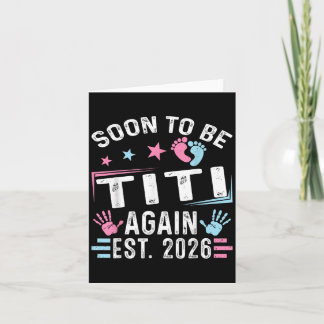 Carte Bientôt Titi Encore Ét. 2026 Vintage Titi 