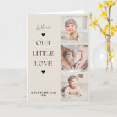 Carte bienvenue (Fleur jaune)