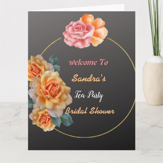 Carte bienvenue (Devant)