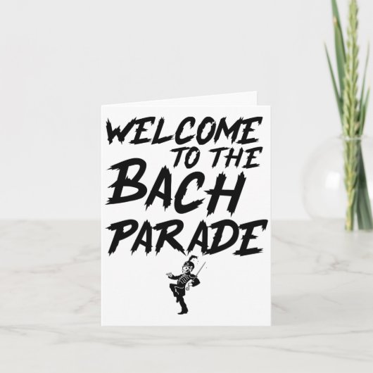 Carte Bienvenue À Bach Parade Bride Squad Gothic Bach (Devant)