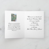 Carte Bienvenue à la Famille de Dieu (Intérieur)