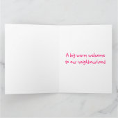 Carte Bienvenue à la Maison des oiseaux du quartier (Intérieur)