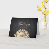 Carte Bienvenue À L'Équipe Souhaitant Daisy (Fleur jaune)