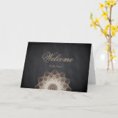 Carte Bienvenue À L'Équipe Souhaitant Daisy (Fleur jaune)