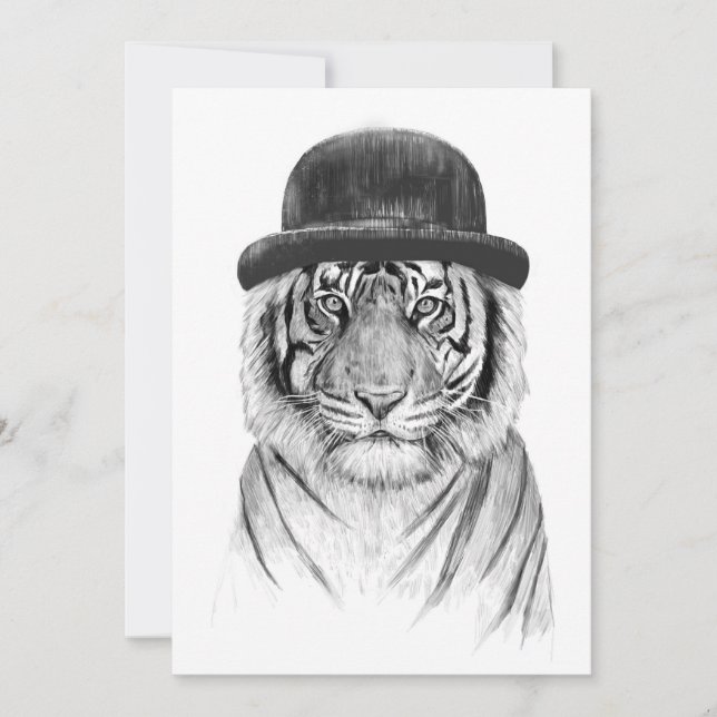 Carte Bienvenue dans la jungle (Devant)