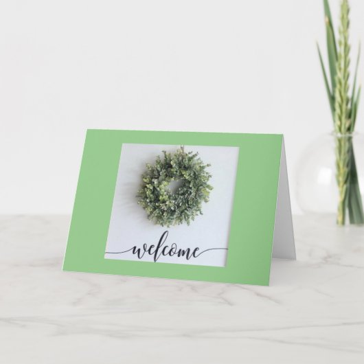 CARTE ***BIENVENUE DANS LE QUARTIER*** (Devant)