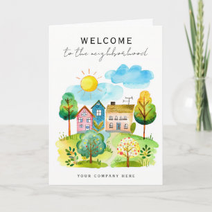 Carte Bienvenue dans le quartier Ajouter Logo Realty