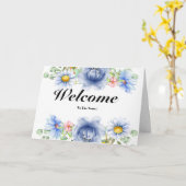 Carte Bienvenue Dans L'Équipe (Fleur jaune)