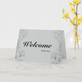 Carte Bienvenue Dans L'Équipe (Fleur jaune)