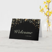 Carte Bienvenue Dans L'Équipe (Fleur jaune)