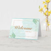 Carte Bienvenue Dans L'Équipe (Fleur jaune)