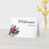 Carte Bienvenue Dans L'Équipe (Fleur jaune)