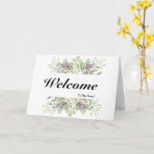 Carte Bienvenue Dans L'Équipe (Fleur jaune)
