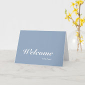 Carte Bienvenue Dans L'équipe (Fleur jaune)