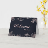 Carte Bienvenue Dans L'Équipe (Fleur jaune)