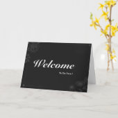 Carte Bienvenue Dans L'Équipe (Fleur jaune)