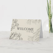 Carte Bienvenue dans l'équipe (Devant)