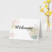 Carte Bienvenue Dans L'Équipe (Fleur jaune)