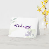 Carte Bienvenue Dans L'Équipe (Fleur jaune)