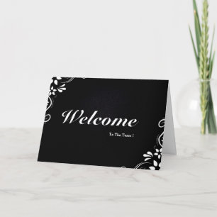 Carte Bienvenue Dans L'Équipe