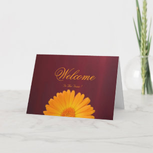 Carte Bienvenue dans l'équipe Daisy Flower