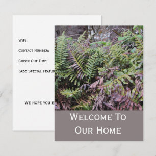 Carte Bienvenue dans notre maison de vacances Ferns Loca