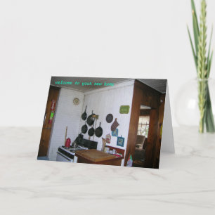 Carte Bienvenue dans votre nouvelle maison