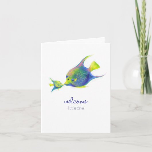 Carte Bienvenue petit(e) ! (Devant)