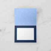 Carte Bienvenue petit garçon (Intérieur)