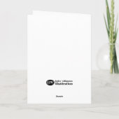 Carte Bienvenue Petit Ours Polaire (Dos)