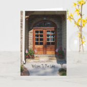Carte Bienvenue Sur Le Lac (Fleur jaune)