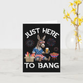Carte Bière À Dos Bbq Juste Ici Pour Bang 4E De (Fleur jaune)