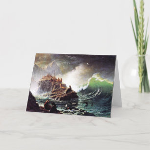 Carte Bierstadt - Phoques sur le Rocher,