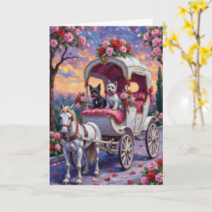 Carte Biewer Terrier Saint-Valentin