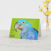 Carte Big and loveable (Fleur jaune)