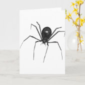 Carte Big Black Déplaisant 3D Spider (Fleur jaune)