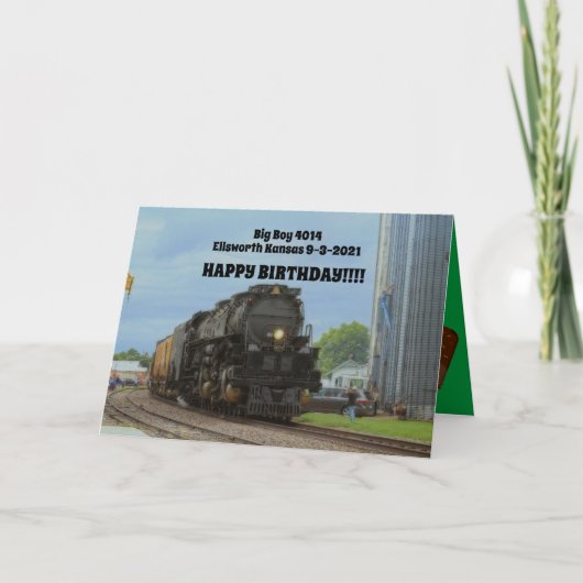 Carte Big Boy 4014 (Devant)