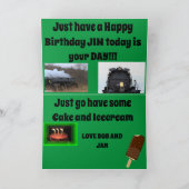 Carte Big Boy 4014 (Intérieur)